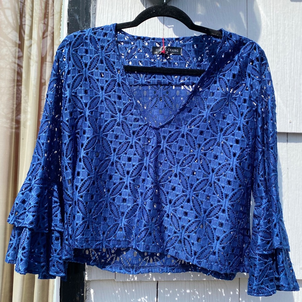 “Julian Chang” lace top